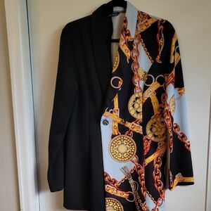 Not For Sale SHEIN Black and Gold Blazer